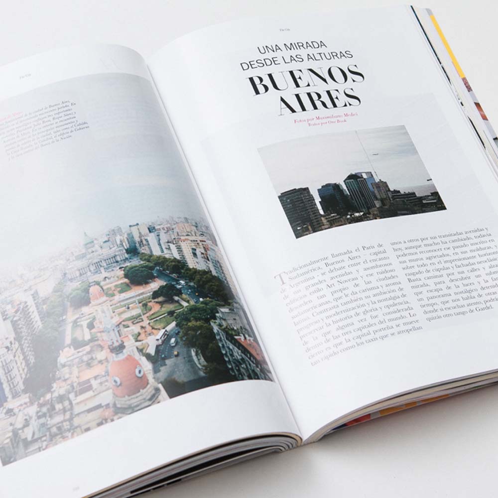 One Book Magazine layout design